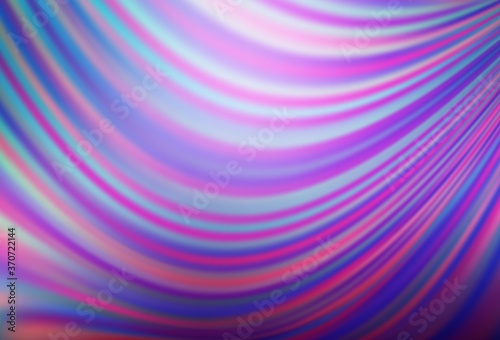 Light Purple vector pattern with lava shapes.