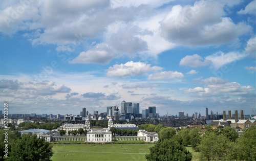 Vista di Londra dall'Osservatorio di Greenwich