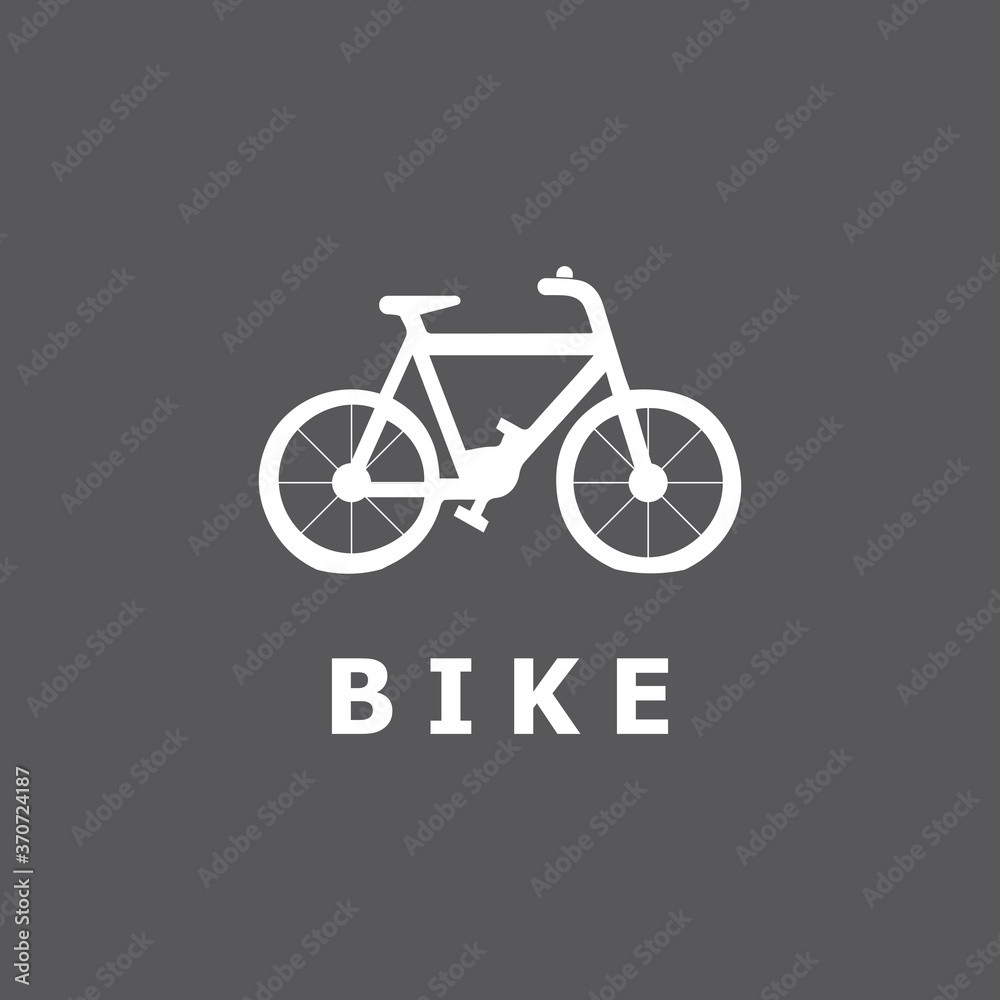 Fototapeta premium Bicycle Icon Vector Design Template