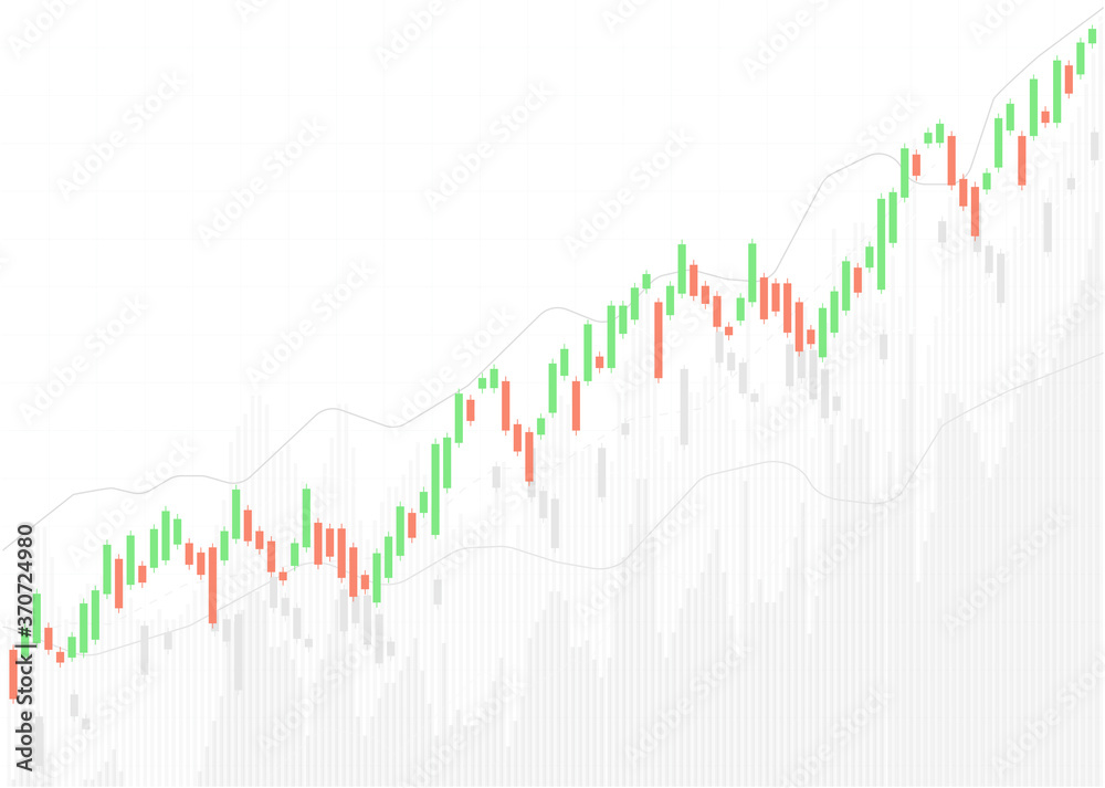 Business candle stick graph chart of stock market investment trading, Bullish point, Bearish point. trend of graph vector design. Business candle stick graph chart of stock market investment trading, Bullish point, Bearish point. trend of graph vector design.