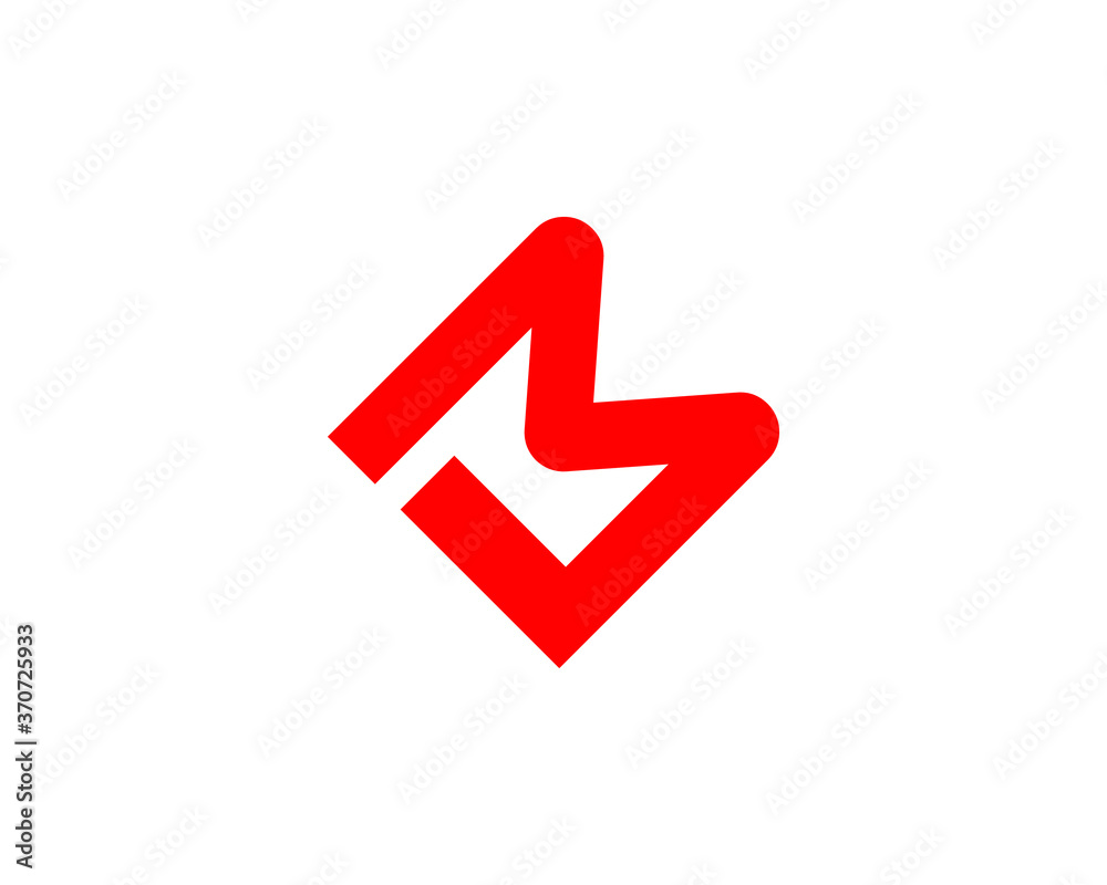 BM MB LETTER LOGO DESIGN VECTOR TEMPLATE. BM MB Minimalist, Creative, Unique, Simple, Flat, Modern Logo Design.