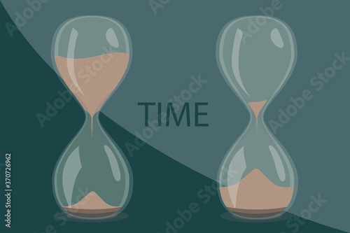 Time that is fleeting. Hourglass