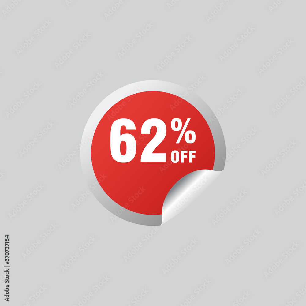 62 discount, Sales Vector badges for Labels, , Stickers, Banners, Tags, Web Stickers, New offer. Discount origami sign banner 62 discount, Sales Vector badges for Labels, , Stickers, Banners, Tags, Web Stickers, New offer. Discount origami sign banner