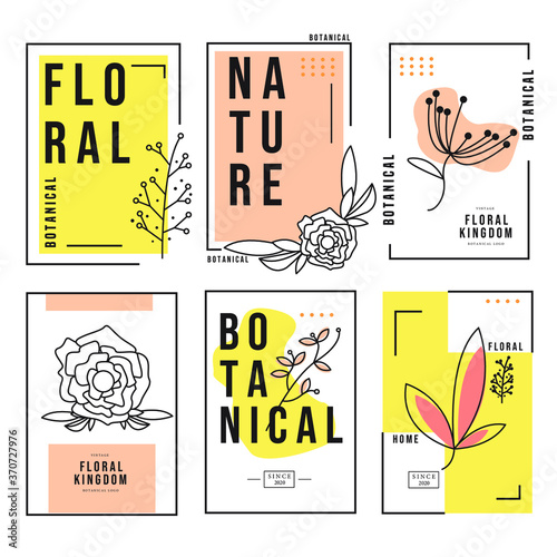 botanical logo and fashion