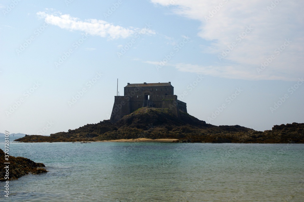 Festung auf Insel vor Saint Malo