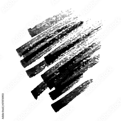 Scribble with a black marker