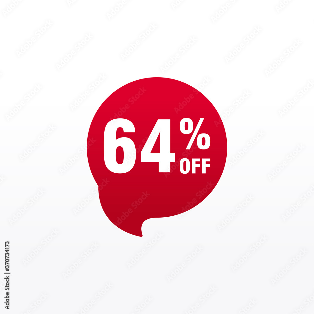 64 discount, Sales Vector badges for Labels, , Stickers, Banners, Tags, Web Stickers, New offer. Discount origami sign banner 64 discount, Sales Vector badges for Labels, , Stickers, Banners, Tags, Web Stickers, New offer. Discount origami sign banner