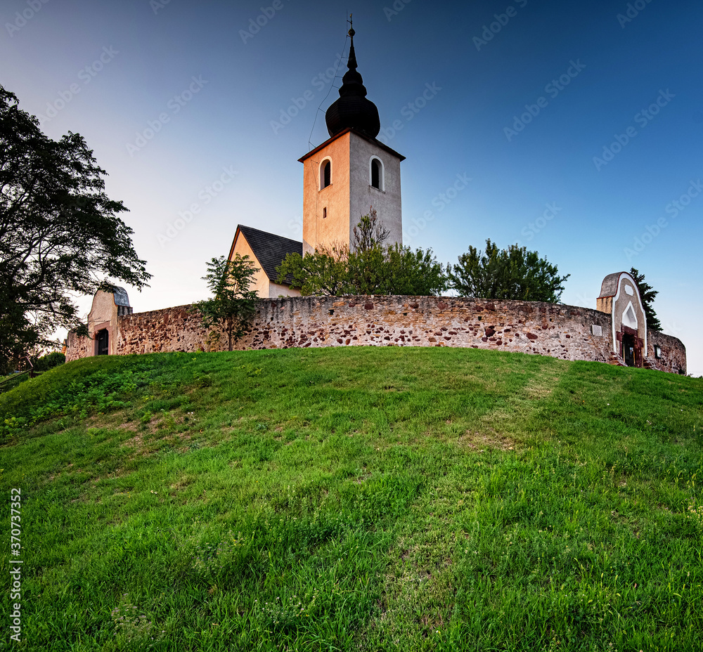 Medieval protestant church in Balatonalmádi, Hungary Medieval protestant church in Balatonalmádi, Hungary