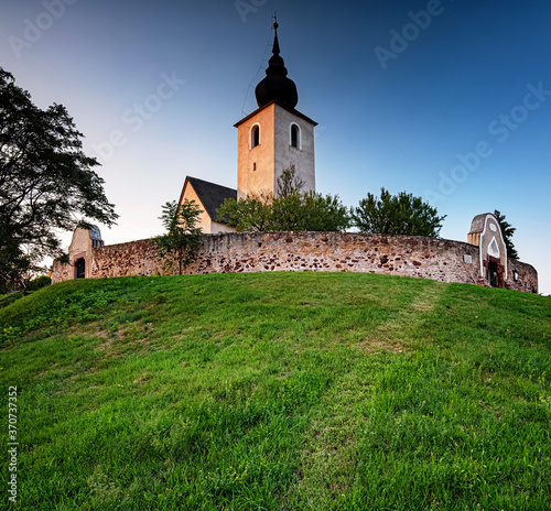 Medieval protestant church ...