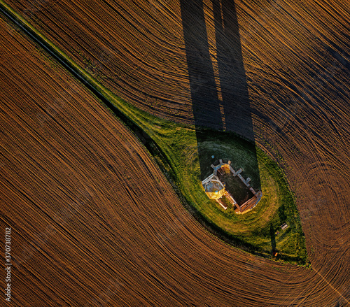 Ruins in Somogyvamos, Hunga...