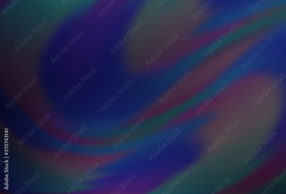 Dark BLUE vector abstract bright template. Dark BLUE vector abstract bright template.
