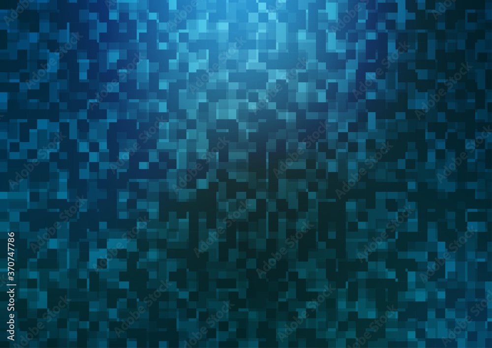 Light BLUE vector texture in rectangular style. Light BLUE vector texture in rectangular style.