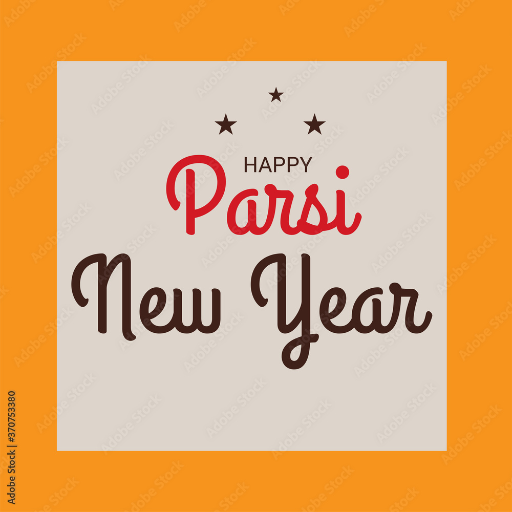 Vector illustration of a Background for Parsi New Year.
