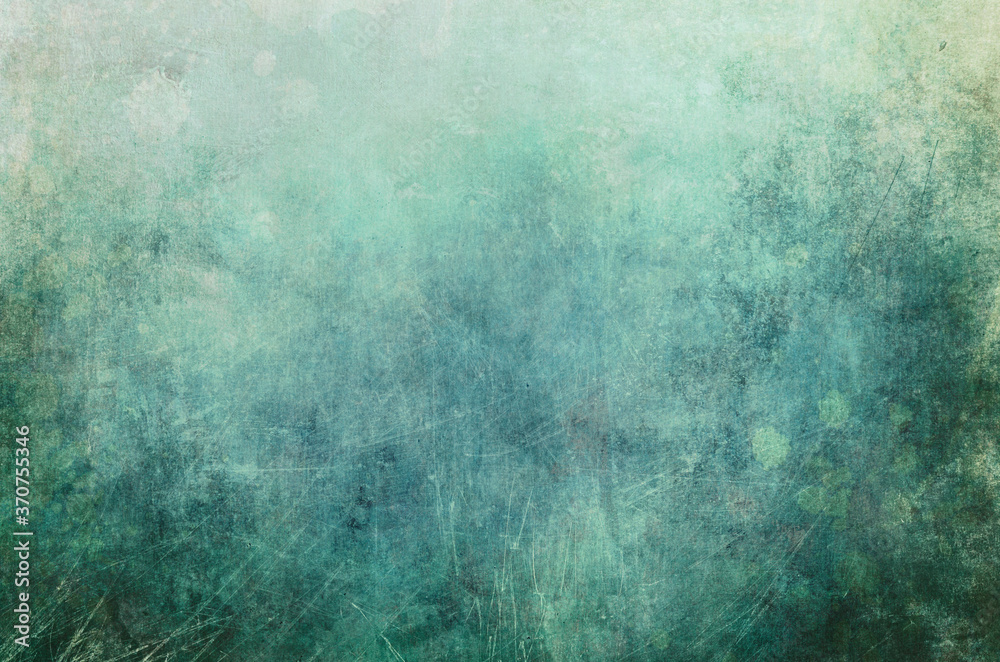 Scraped green grungy background