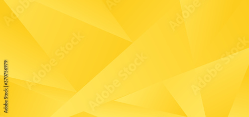Abstract yellow low polygon background and texture.