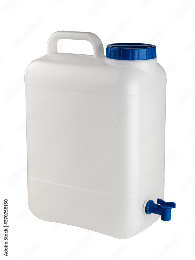 plastic beverage container with blue lid and tap plastic beverage container with blue lid and tap