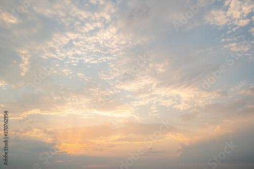 Sunset clouds