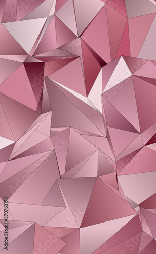 Abstract Low-Poly background. triangulated texture. Design 3d. Polygonal geometrical pattern. Triangular modern style