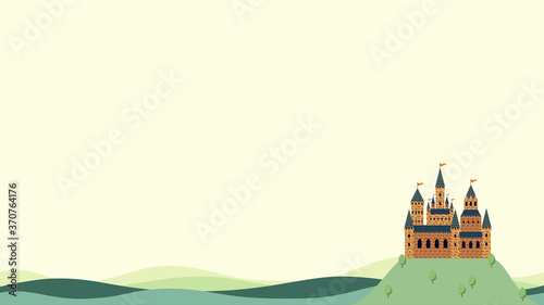 お城のある風景