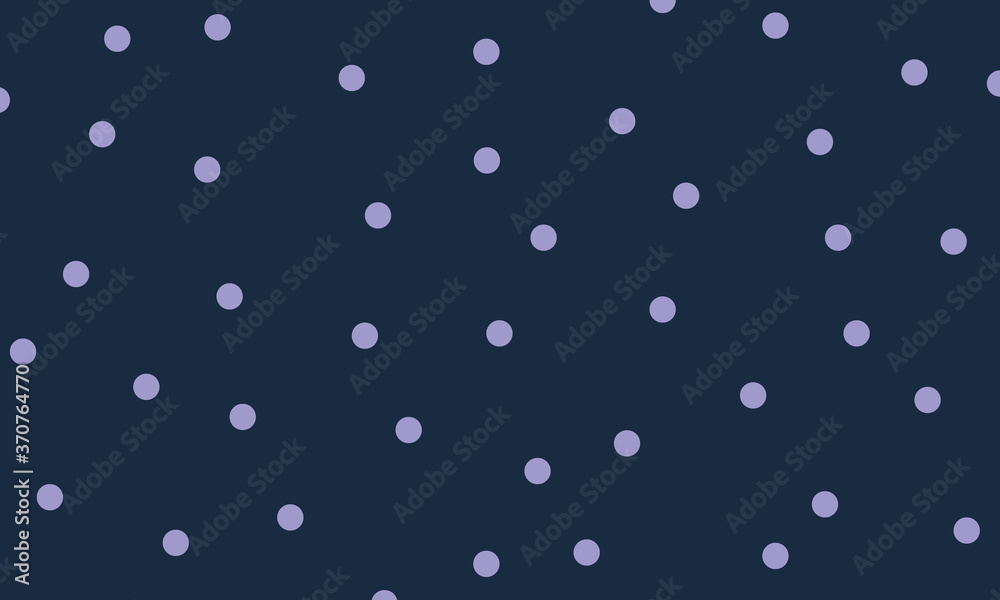Purple random circle bubble pattern on a navy blue background vector