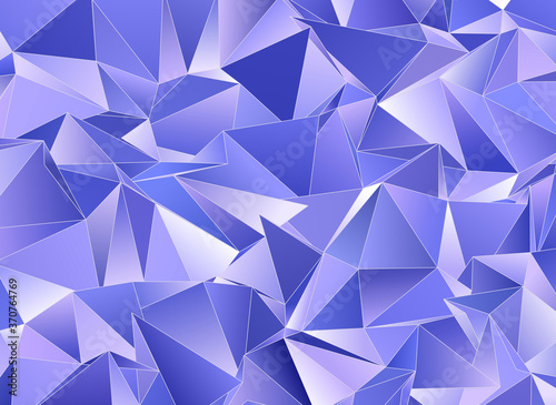 Abstract Low-Poly background. triangulated texture. Design 3d. Polygonal geometrical pattern. Triangular modern style