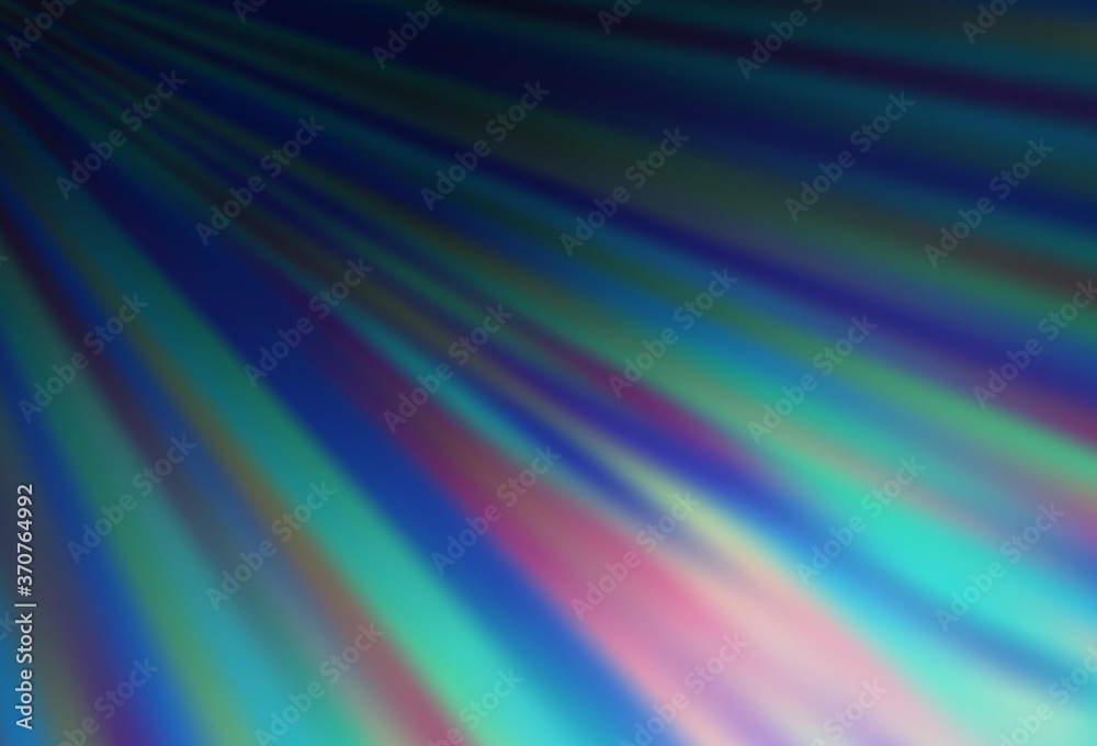 Light BLUE vector backdrop with long lines.