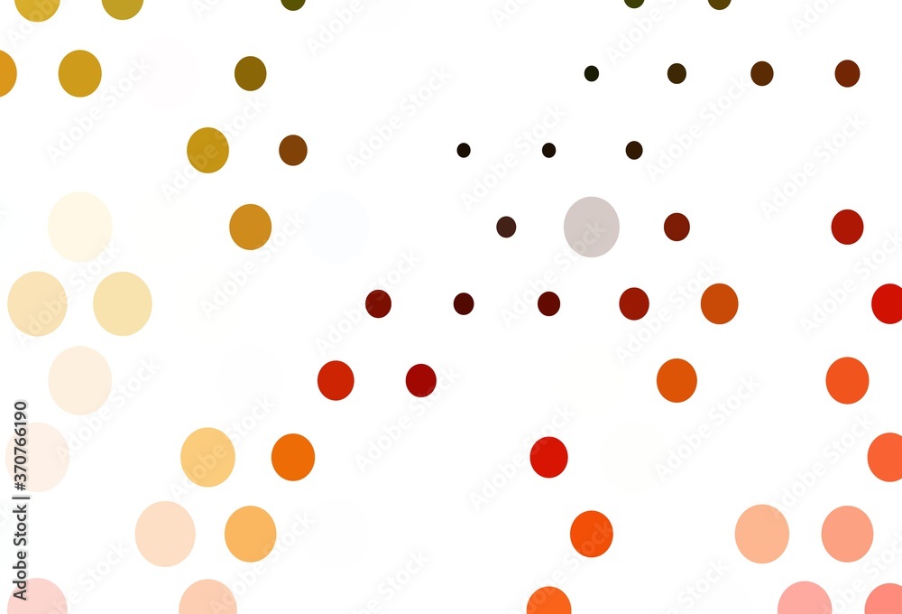 Light Green, Red vector pattern with spheres. Light Green, Red vector pattern with spheres.