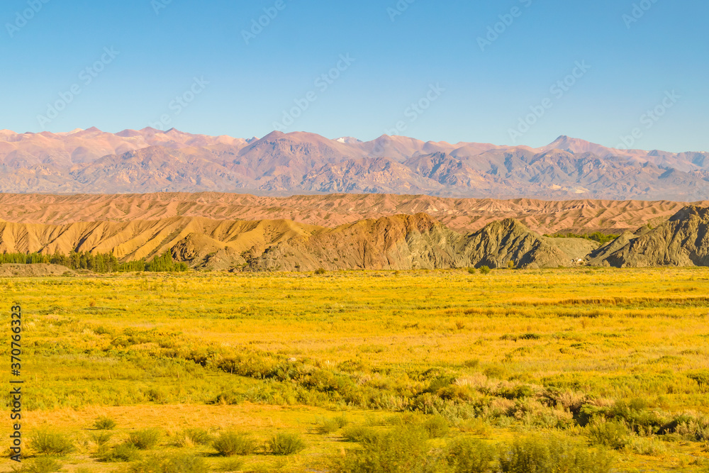 Countryside Landscape, San Juan Province, Argentina