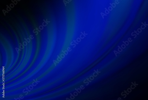 Dark BLUE vector template with abstract lines.