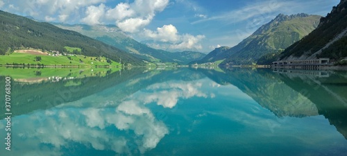 lake in the mountains