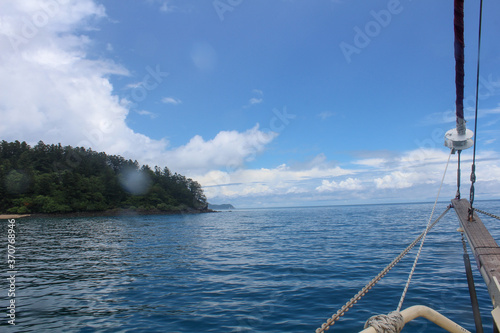 Segeln auf den Whitsunday Islands Australien  photo