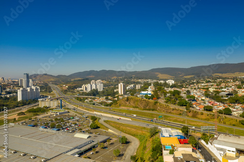 Foto area, da rodovia anhanguera em Jundiai © Marcos
