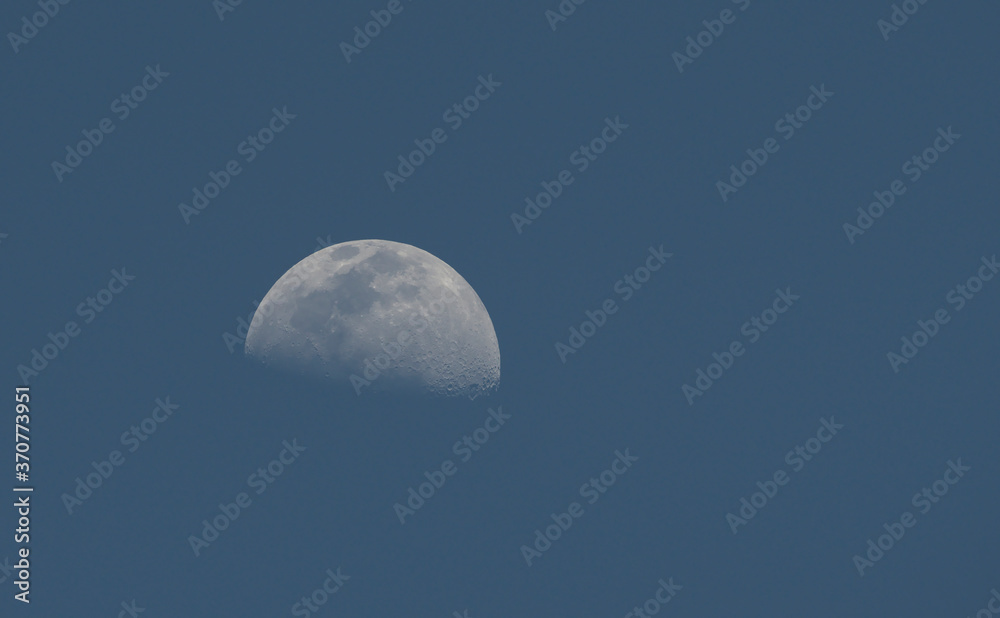 Moon during the day, photographed from Crete Moon during the day, photographed from Crete