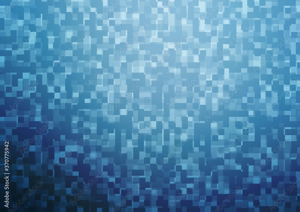Light BLUE vector cover in polygonal style. Light BLUE vector cover in polygonal style.