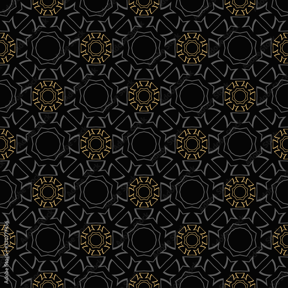 Modern background pattern. Dark Wallpaper texture. Seamless geometric patter.  Ideal for fabrics, artwork, designs, posters, and Wallpapers. Vector image background

