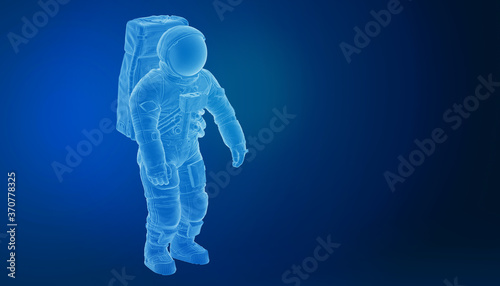 3d astronaut costume