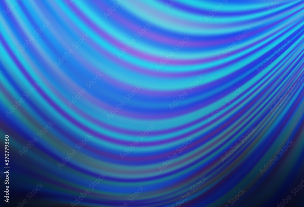Light BLUE vector background with liquid shapes. Light BLUE vector background with liquid shapes.