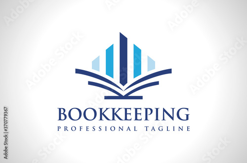 Professional Accounting Bookkeeping Logo Design