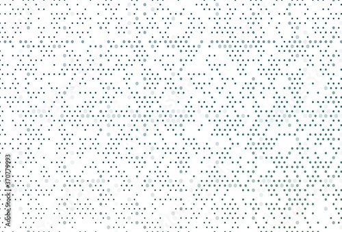 Light Blue  Green vector template with circles.