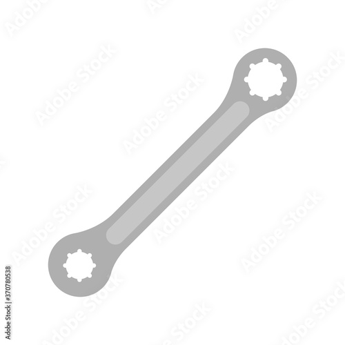 ratchet tool flat style icon
