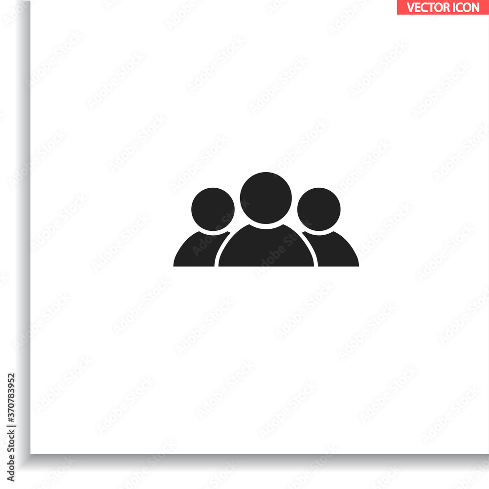 Vector people icon design 10 eps illustration Vector people icon design 10 eps illustration