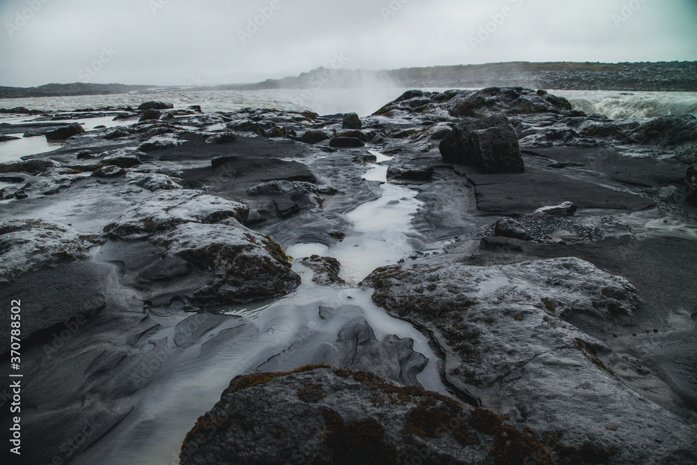 Selfoss Waterfall in the North of Iceland Selfoss Waterfall in the North of Iceland