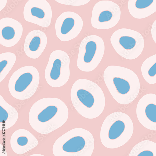 Sweet pink vector repeat pattern with a detail of coral surface