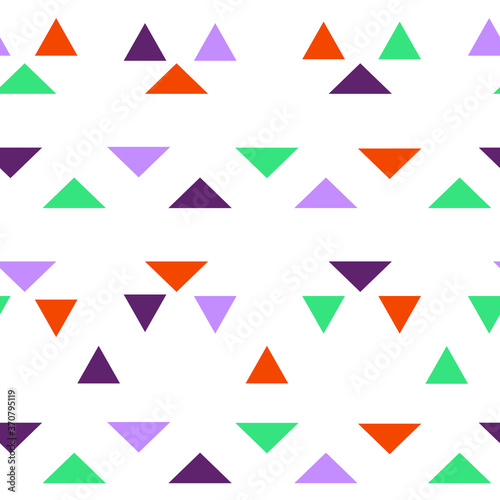 Free Download Triangles colorful seamless pattern. Vector illustration for background, textile and other - GFXLoad
