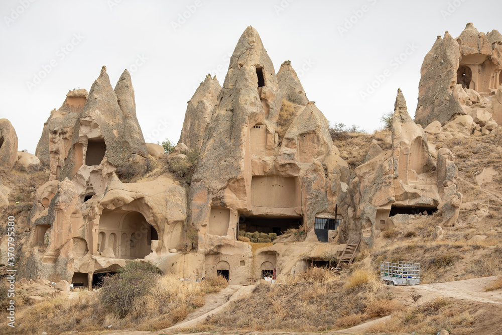 Cappadocia,  Stone pillars, Fairy Chimneys, 