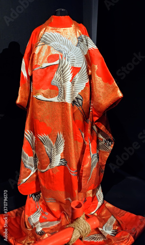 Wallpaper Mural Female embroidered yukata (casual summer kimono) in Kiev, Ukraine Torontodigital.ca