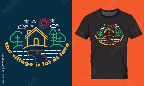 castom hunting T shirt design 