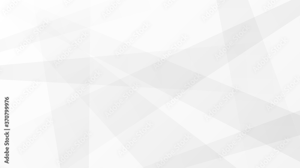Fototapeta premium Abstract Futuristic Background. White Geometric Pattern Overlay Style. Flat Vector Illustration Design Template Element