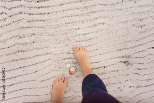 Low tide sand exposed on marco Island 10000 islands beaches  photo