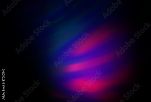 Dark Pink, Blue vector blurred and colored pattern.